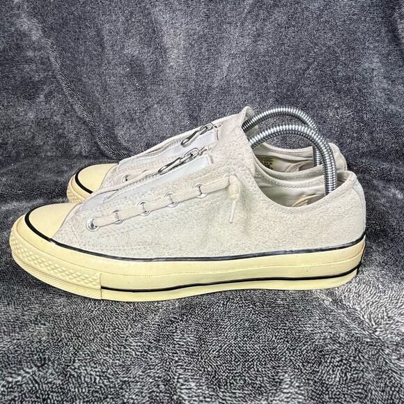 Converse Chuck Taylor 1970 Zip Ox Pure Platinum  (Unisex 6.5M, 8.5W) - Picture 1 of 8